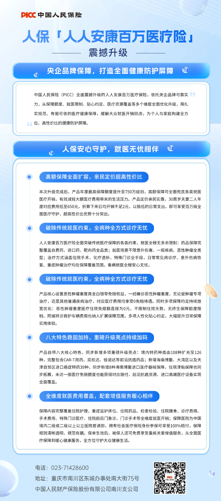 医疗保健医保政策资讯3D长图海报.jpg